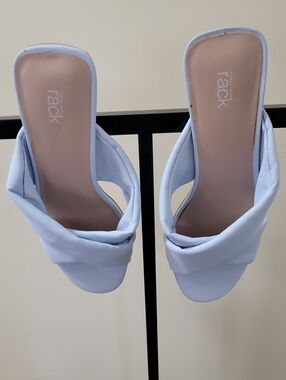 Nordstrom Rack Women’s Light Blue Slide Heels
